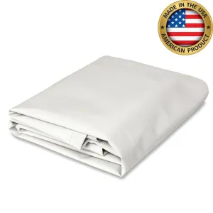 10 oz. Vinyl Tarp - White - 20' x 40'