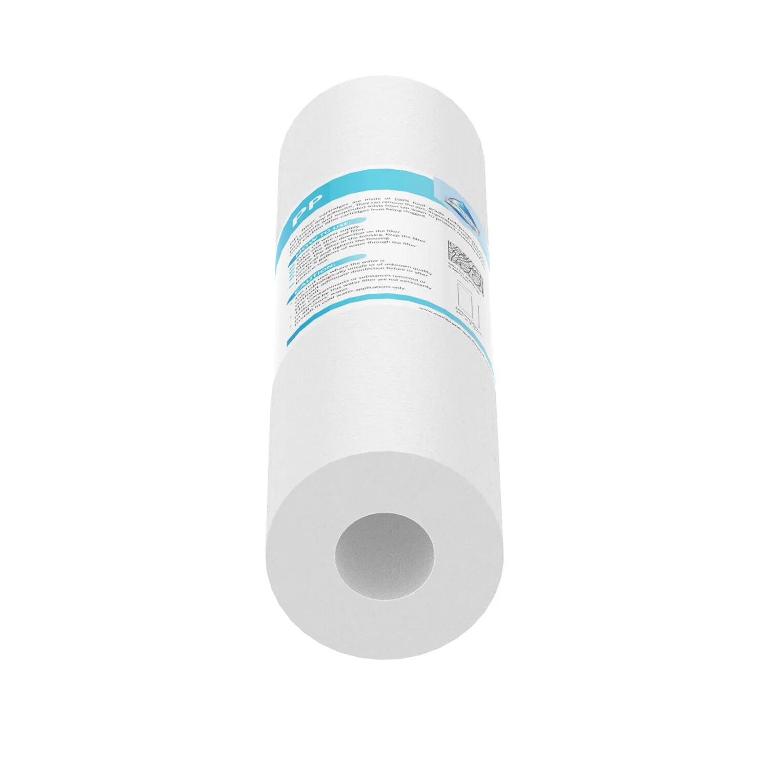 10"x 2.5" Melt-Blown Sediment Water Filter Replacement Polypropylene Cartridge