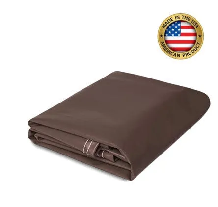 18 oz. Super Vinyl Tarp - Brown - 16' x 20'