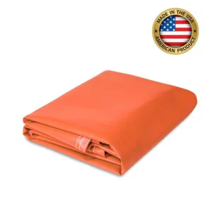 18 oz. Super Vinyl Tarp - Orange - 16' x 20'