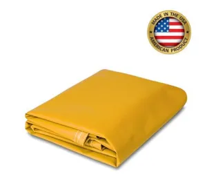 18 oz. Super Vinyl Tarp - Yellow - 20' x 30'