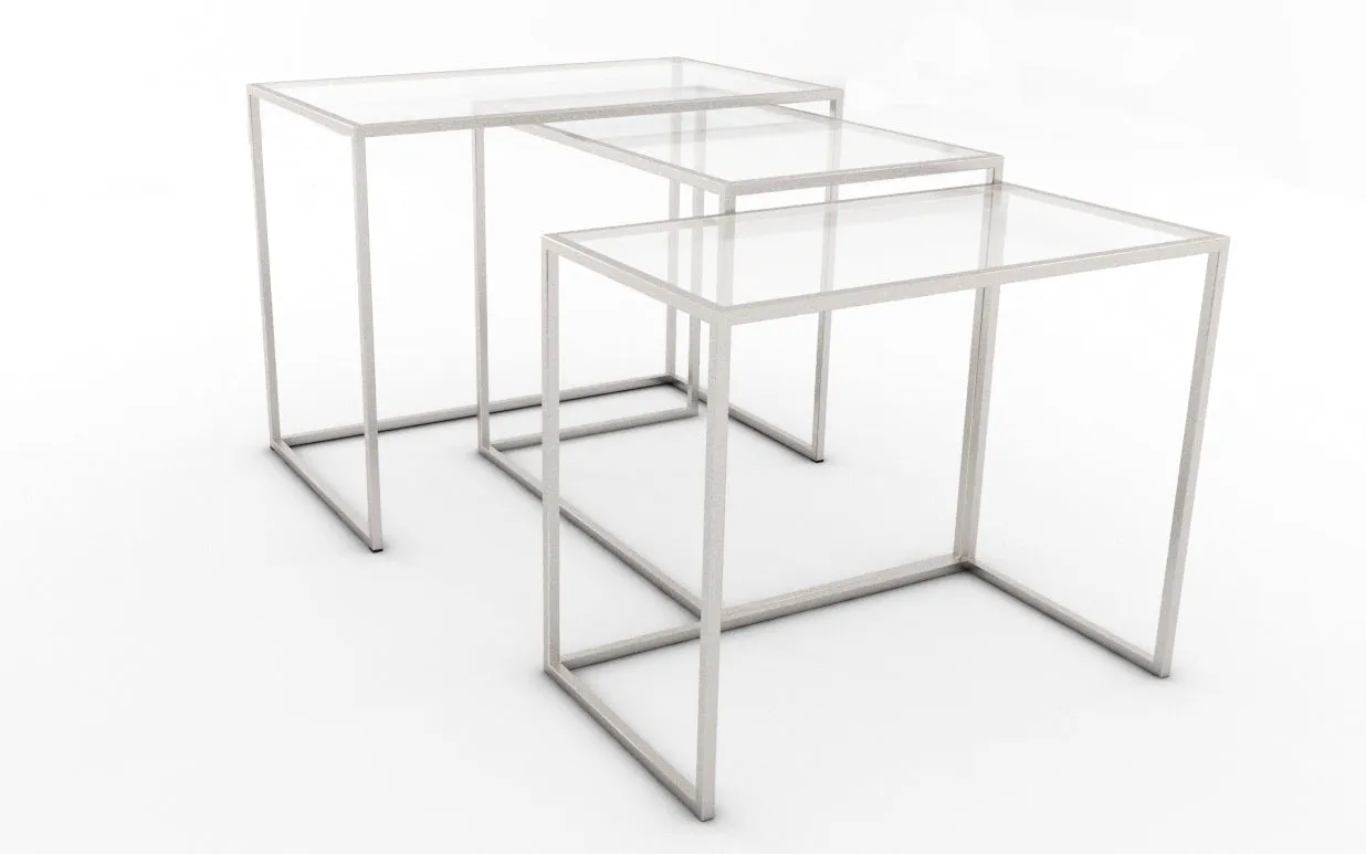 Chameleon Buffet Nesting Tables