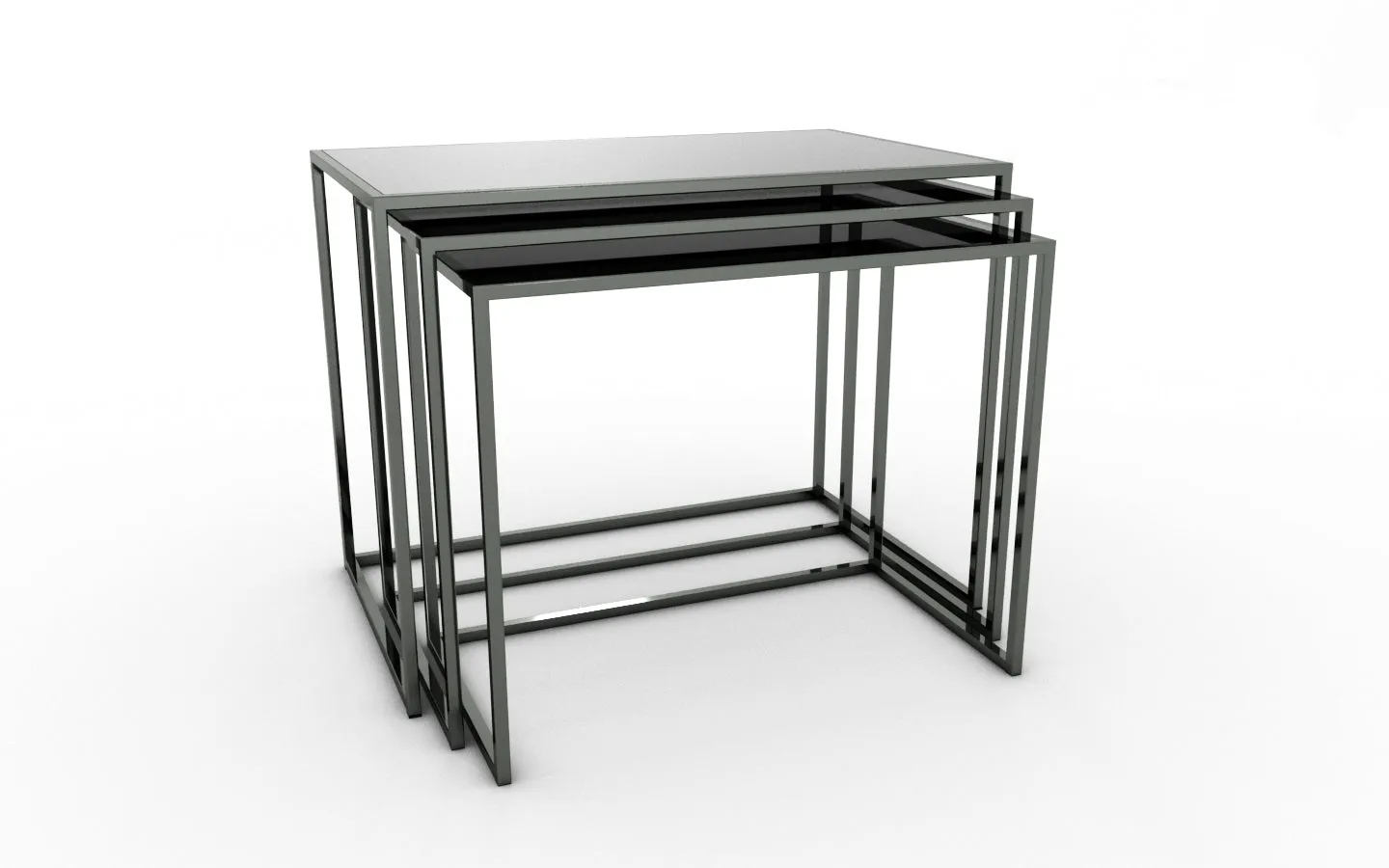 Chameleon Buffet Nesting Tables