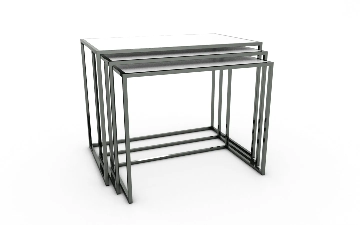 Chameleon Buffet Nesting Tables