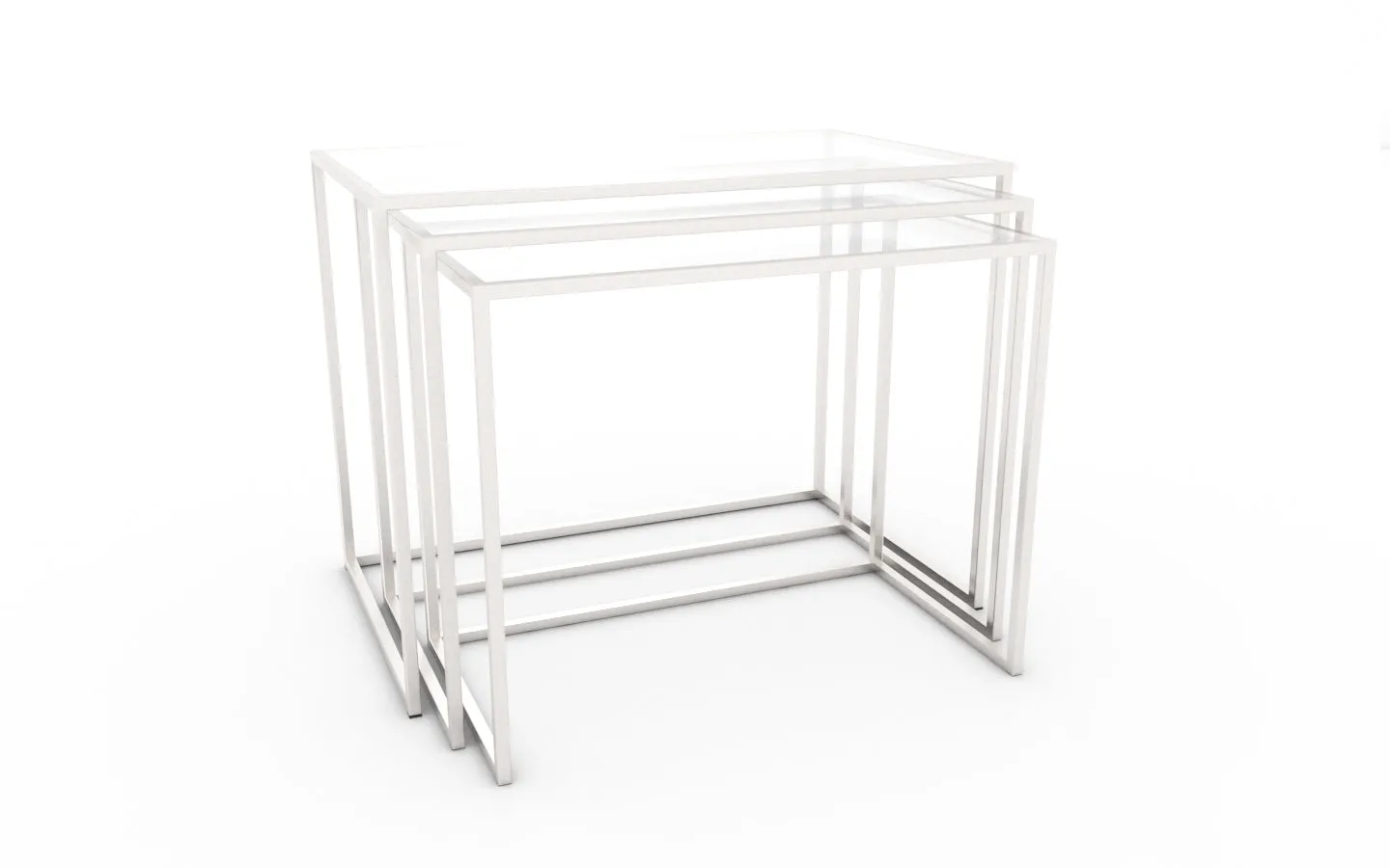 Chameleon Buffet Nesting Tables