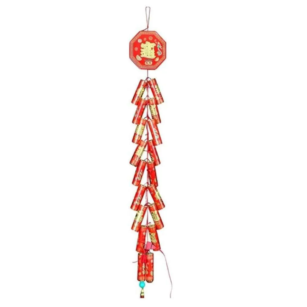 Chinese New Year Decoration with Firecracker Sound