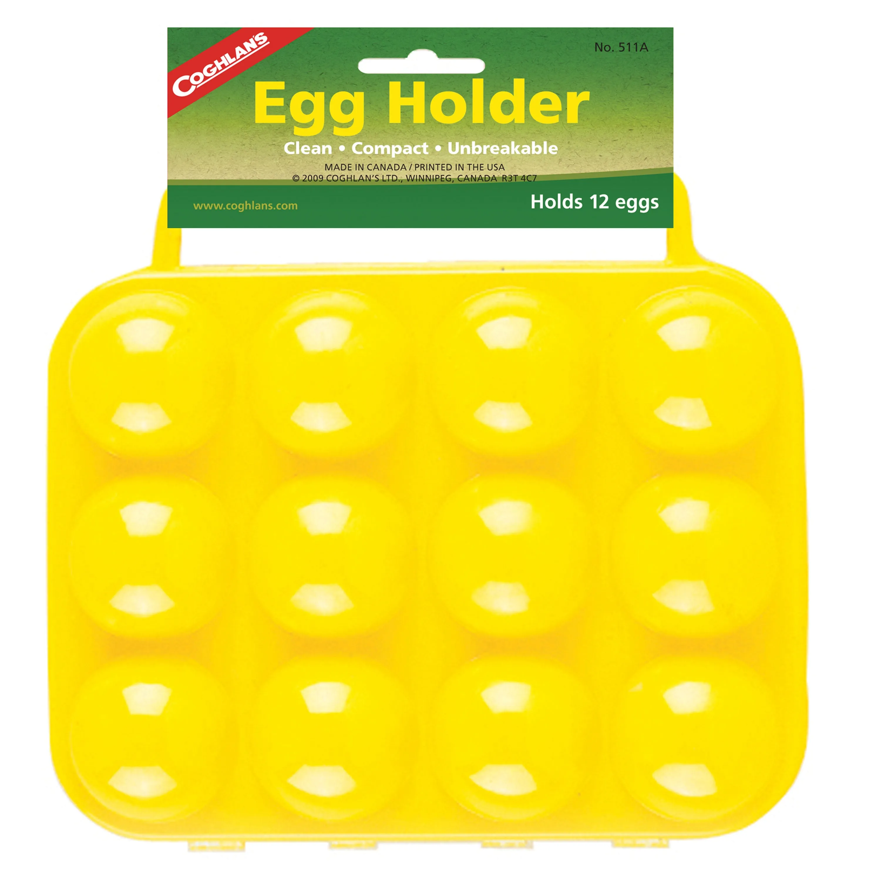 Coghlan's Yellow Egg Carrier 1 Pk