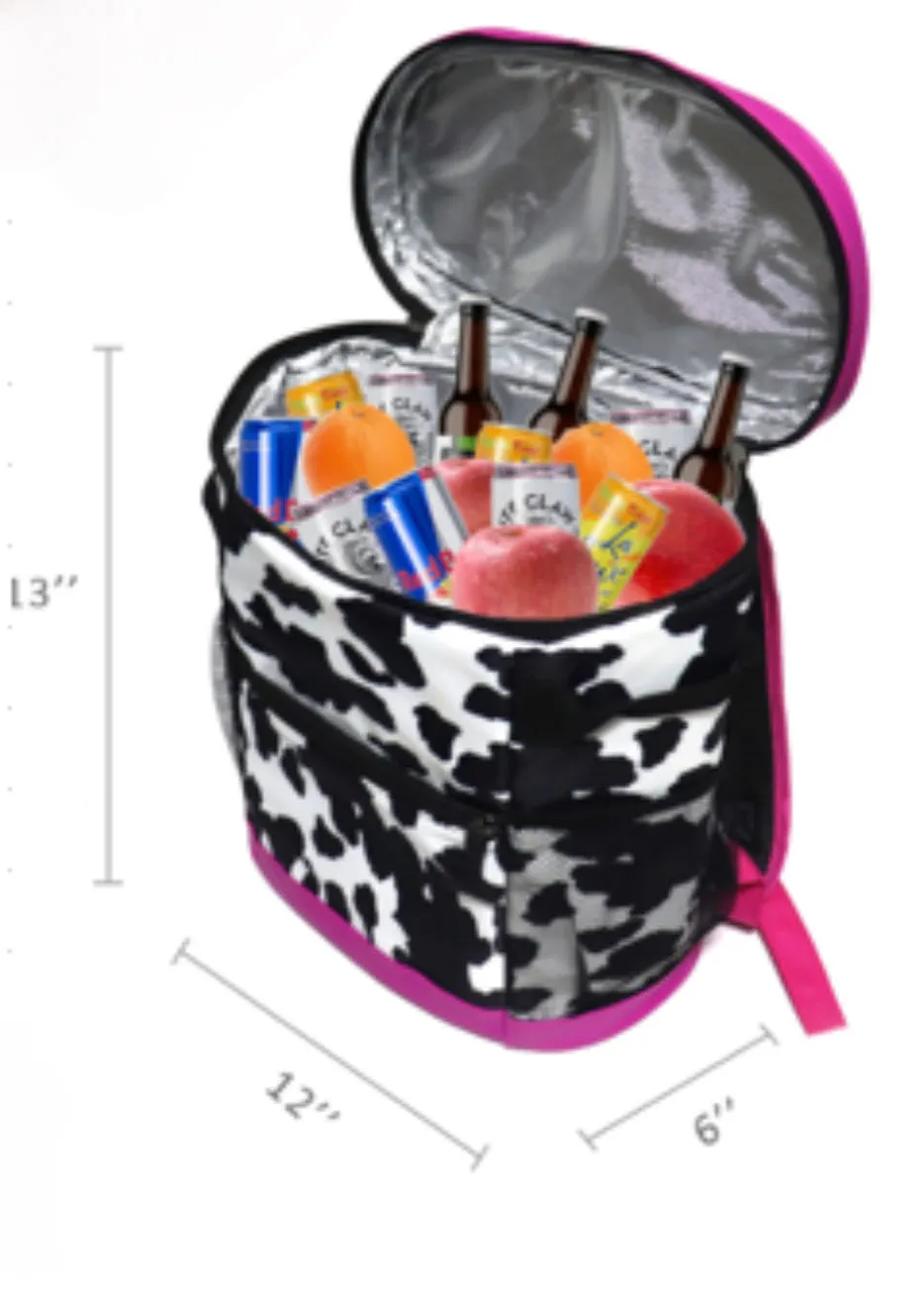 Cow Print Insulated Coolers