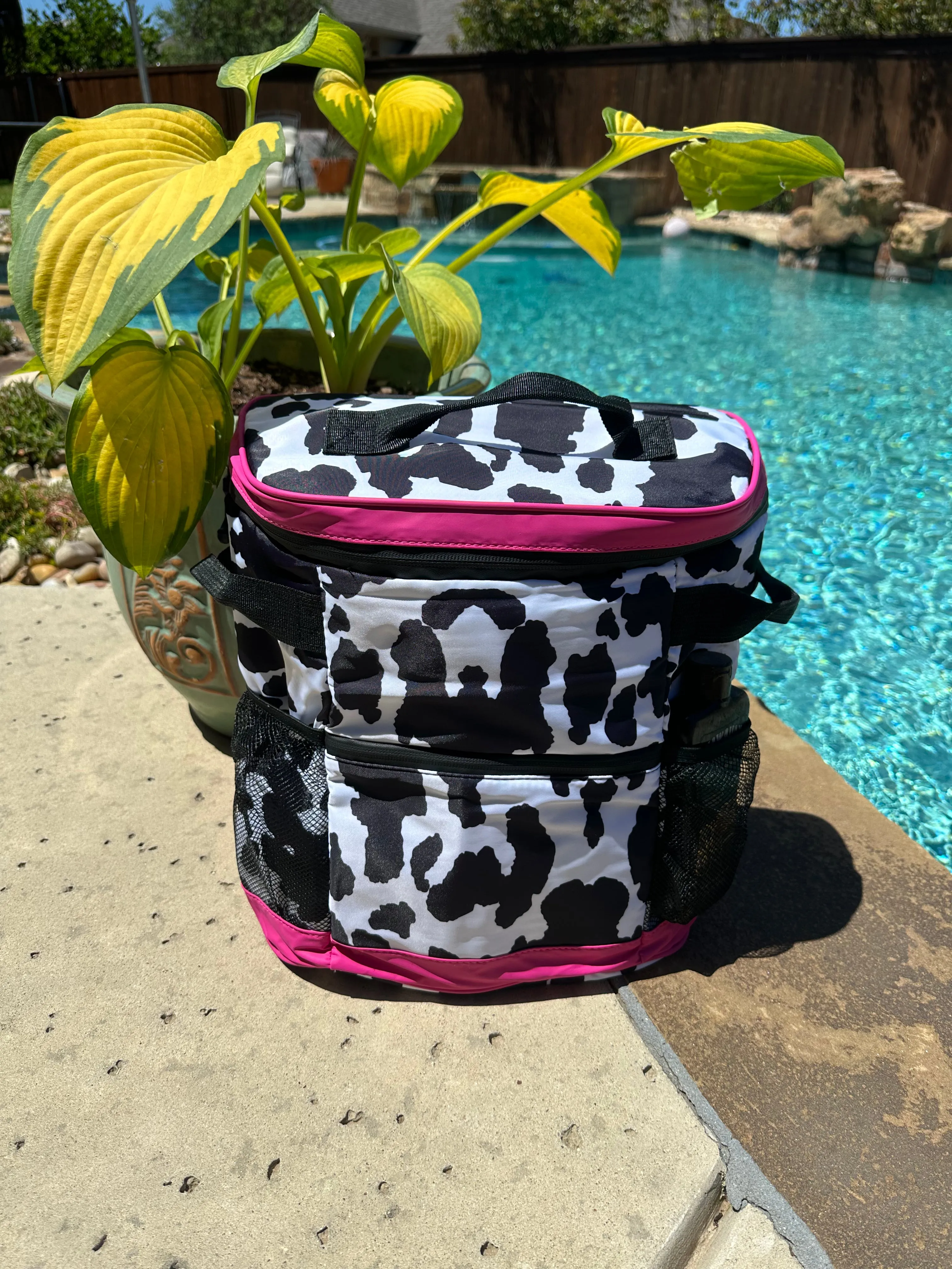 Cow Print Insulated Coolers