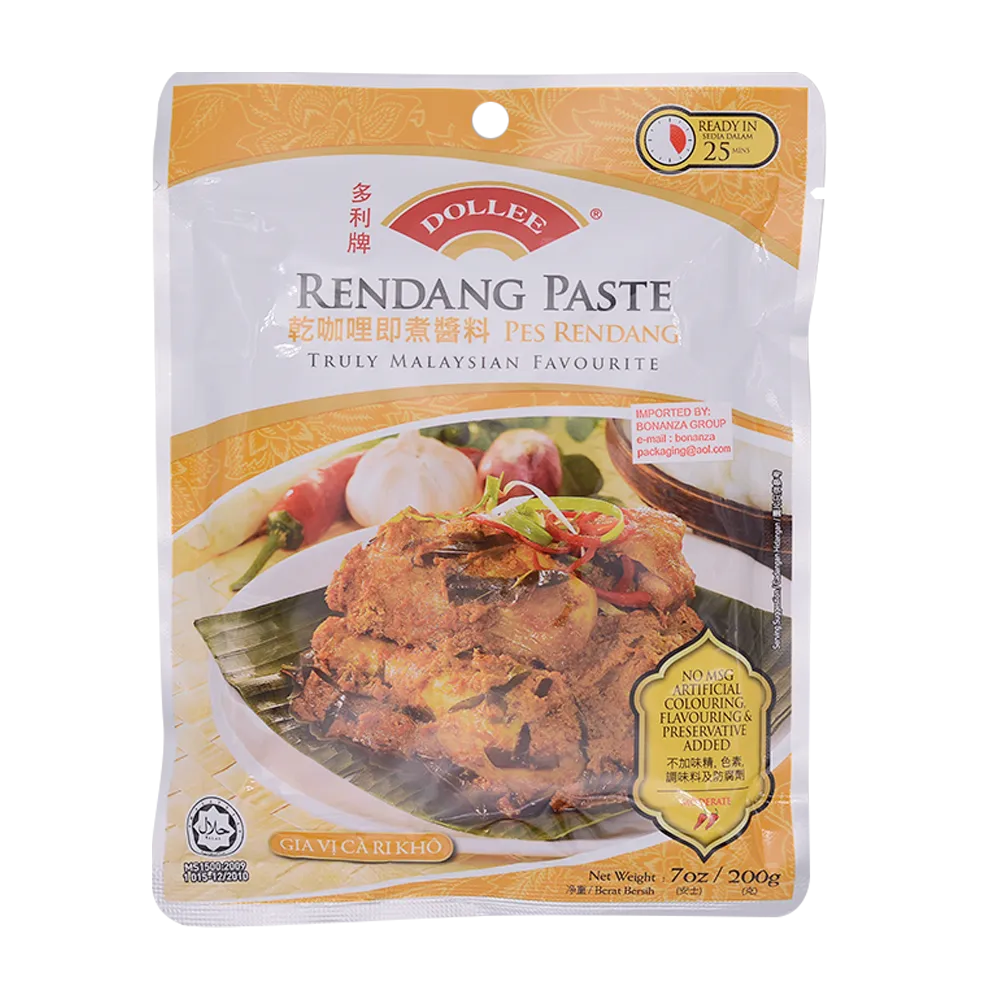 Dollee Rendang Curry Paste 200g