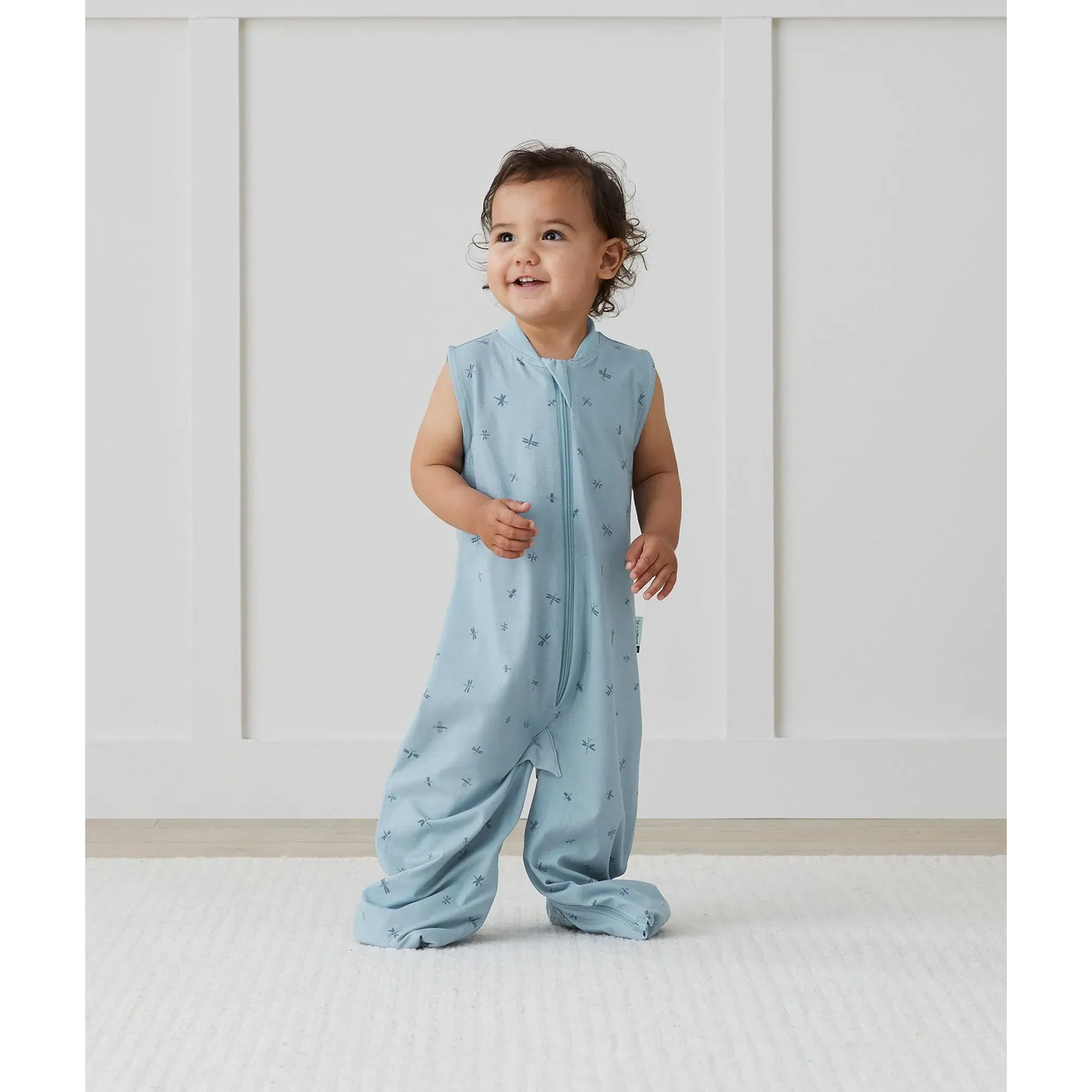 ergoPouch Jersey Sleep Suit Bag - 0.2 Tog - Dragonflies