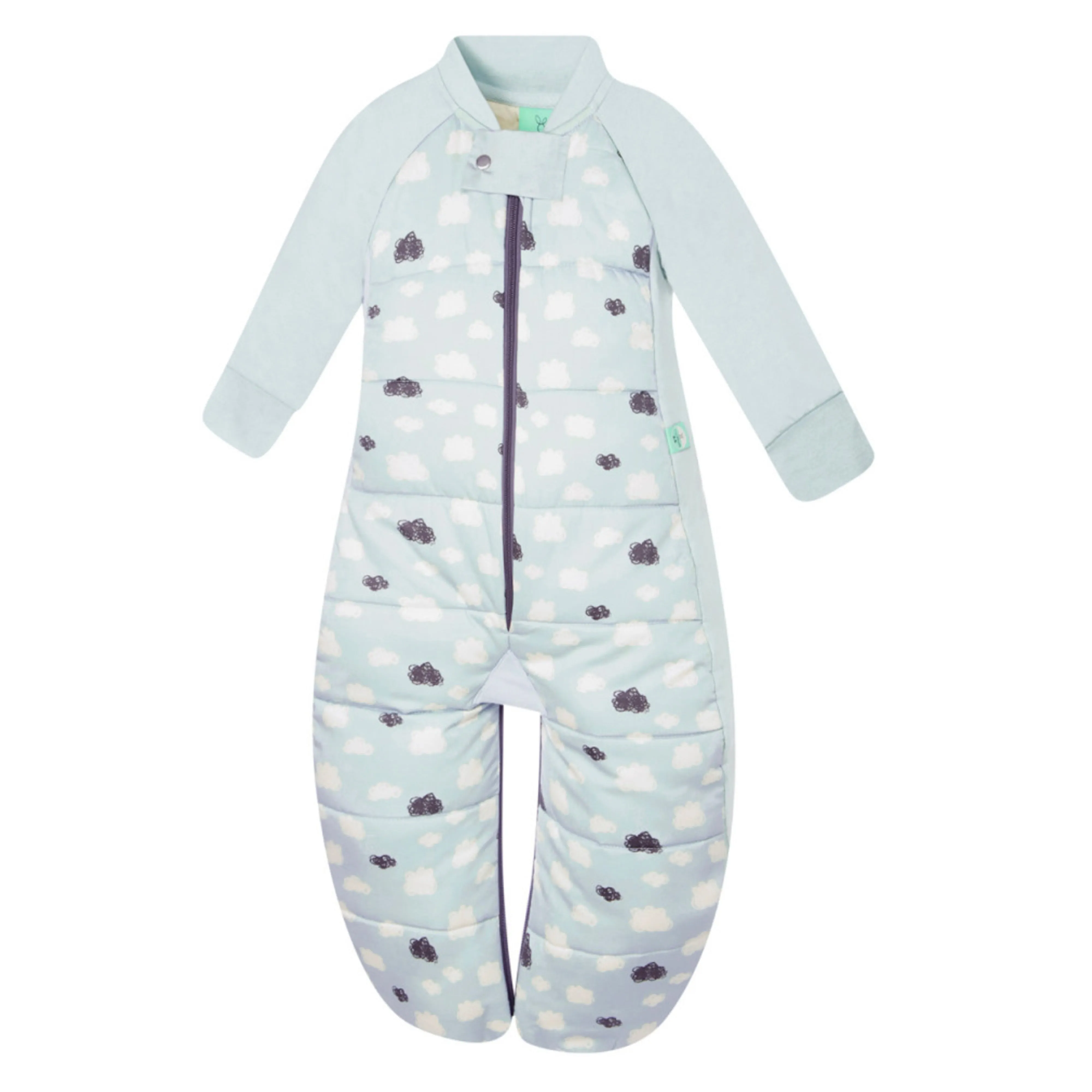 ergoPouch Sleep Suit Bag 2.5 TOG - Mint Clouds