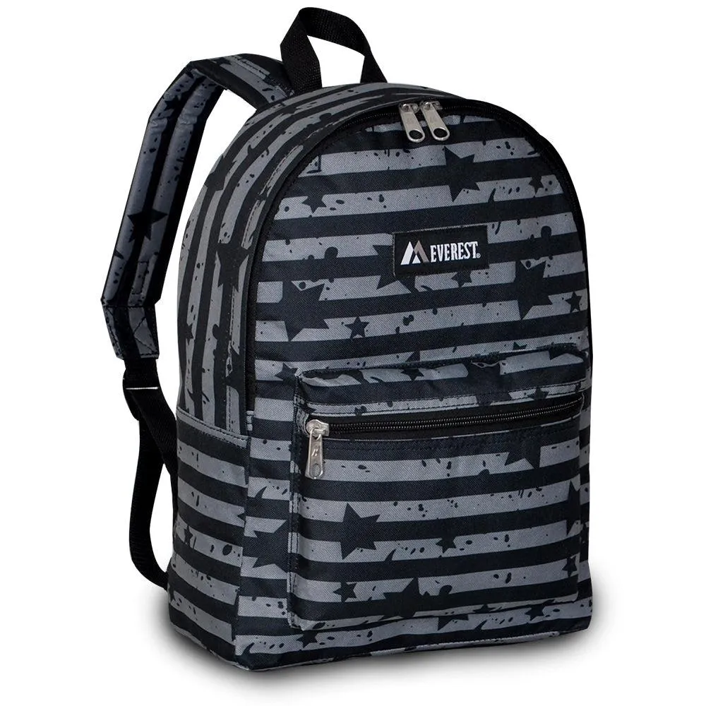 Everest Backpack Book Bag - Back to School Basics - Fun Patterns & Prints