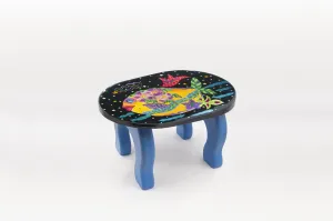 Footstool - Double Bubble Fish