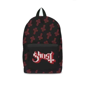 Ghost Grucifix Red Classic Backpack