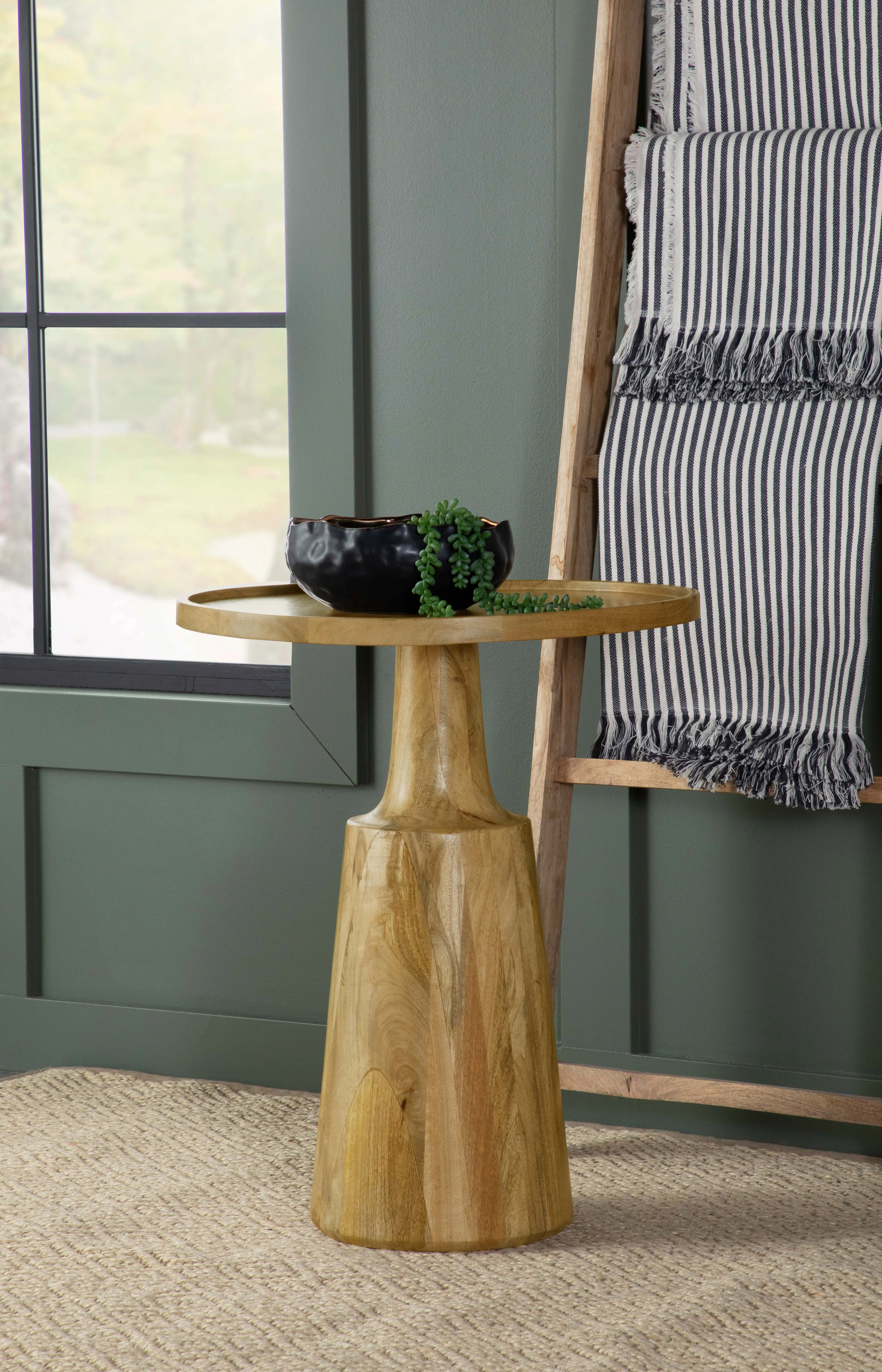 Ixia Round Accent Table - Compact Style Piece