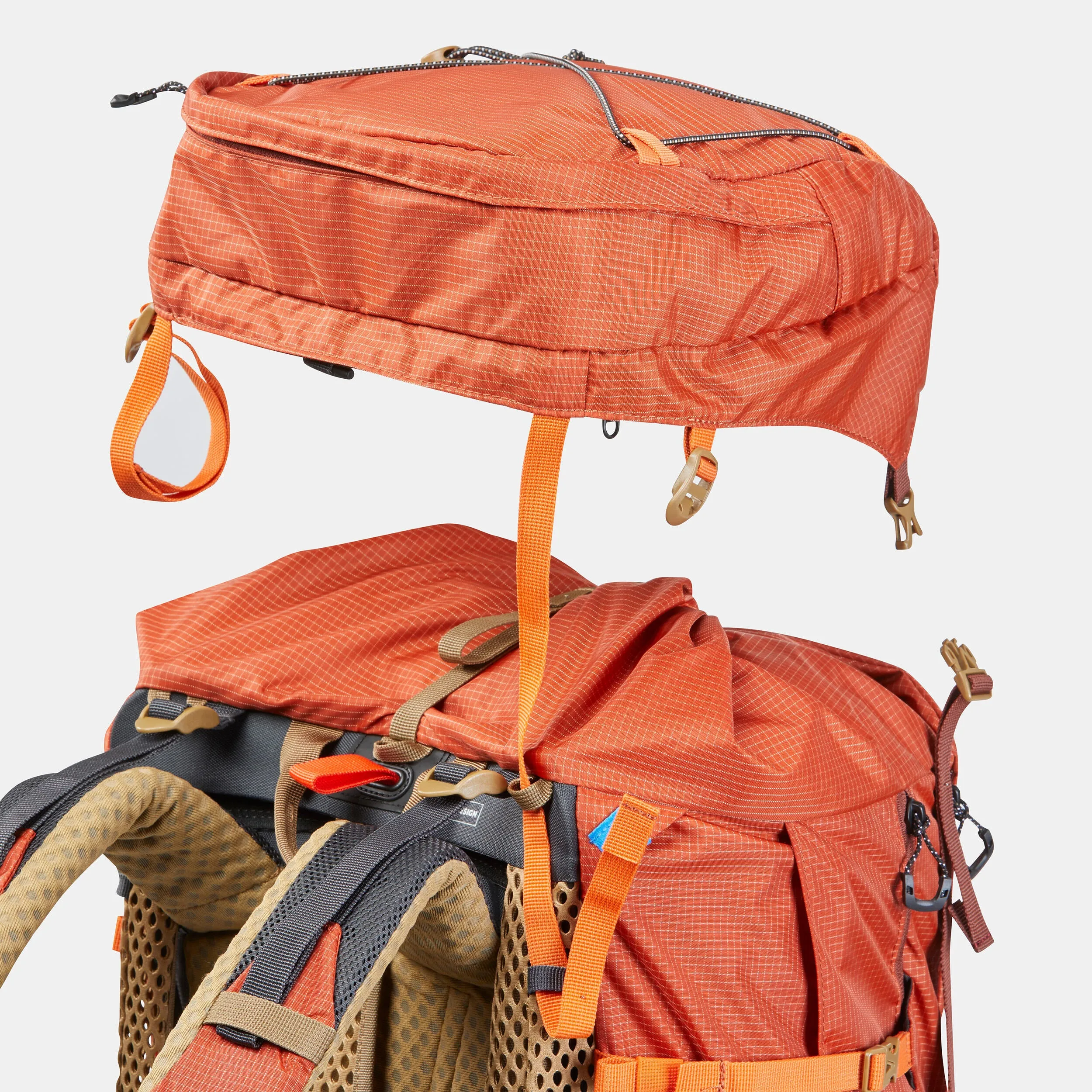 Men's tourist backpack Forclaz MT500 Air, orange