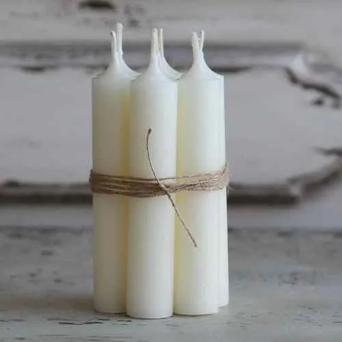 Mini Dinner Candle Bundle - Various Colours