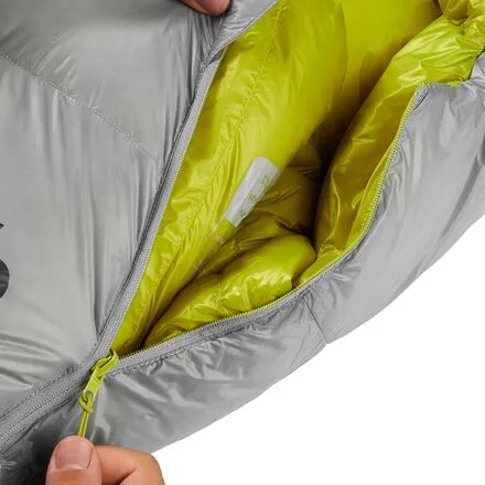 Mythic 600 Sleeping Bag: 10ft Down Rab, Cloud