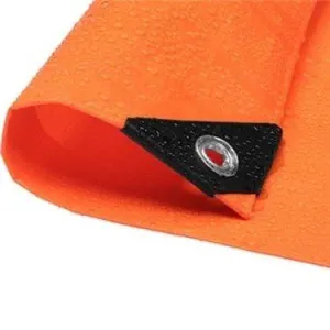 Orange Poly Tarp 10' x 20' - Blowout Sale