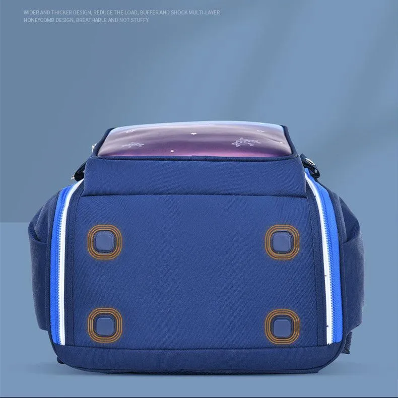 Reflective Backpack - Blue