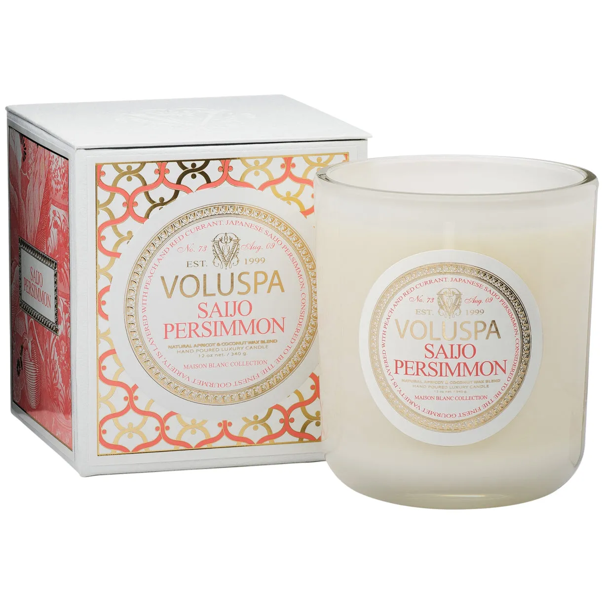 Saijo Persimmon Classic Candle 9.5oz