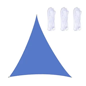 Triangle Outdoor Garden Sunshade Sail Waterproof Anti-UV Canopy, Size: 2.4m x 2.4m x 2.4m(Royal Blue)